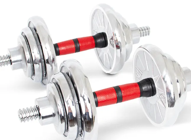 Statue of Liberty Chrome Dumbbell Set show Statue of Liberty Chrome Dumbbell Set show