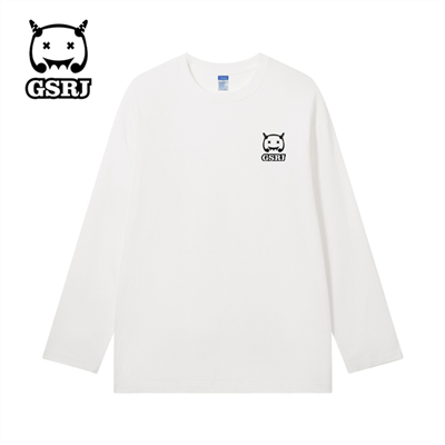 Guaishouriji 작은 악마 긴 소매 티셔츠