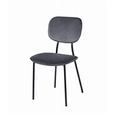 스웨이드 가죽 다이닝 체어